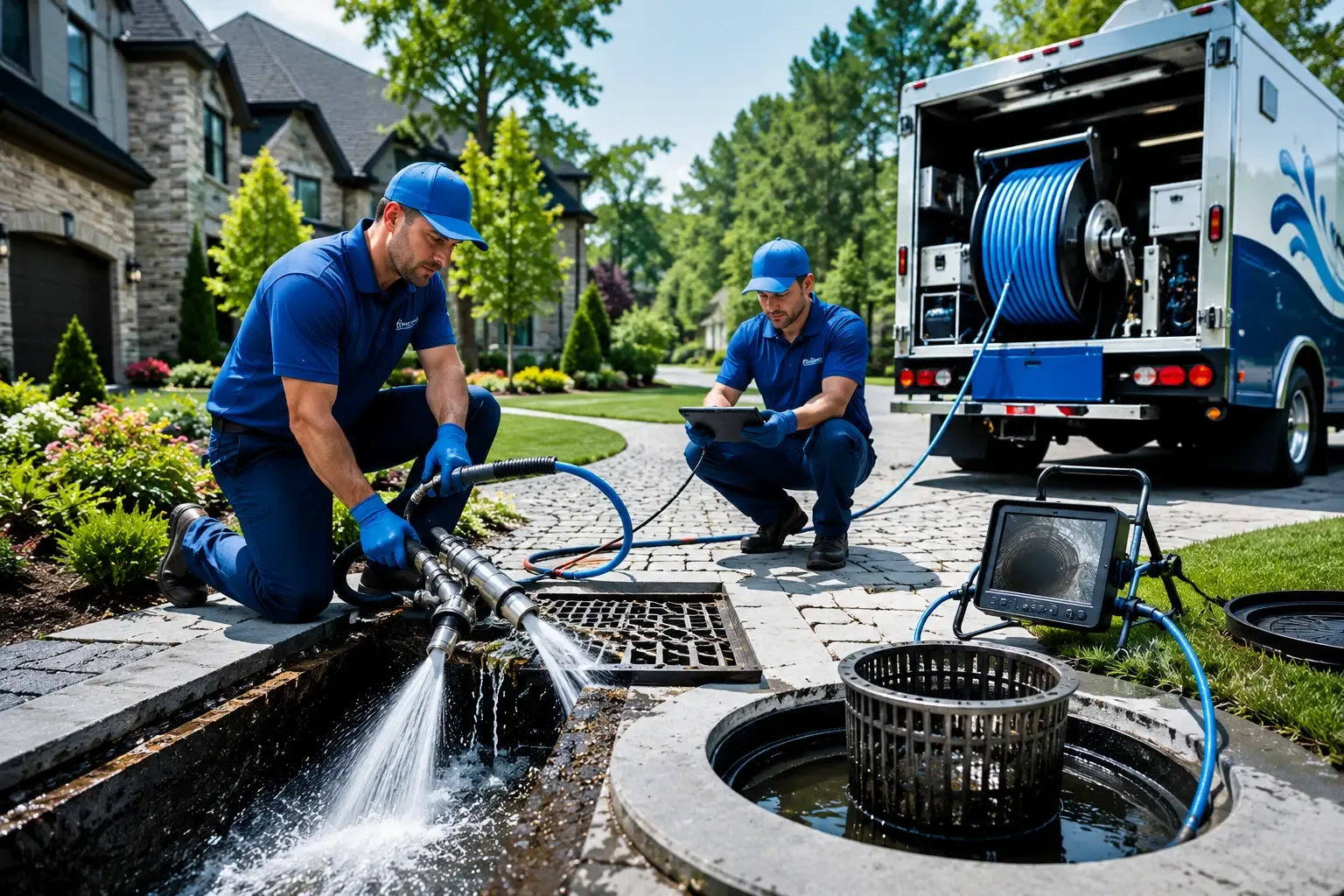 Local outdoor drain cleaning professionals in Muscatine, IA